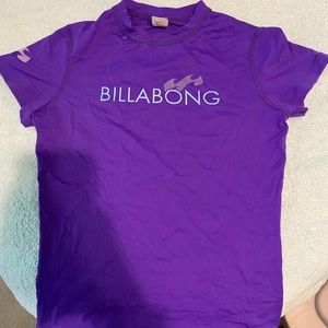Billabong rash guard/ water shirt
